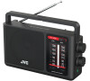 Radiopřijímač JVC RA-E435B, černý