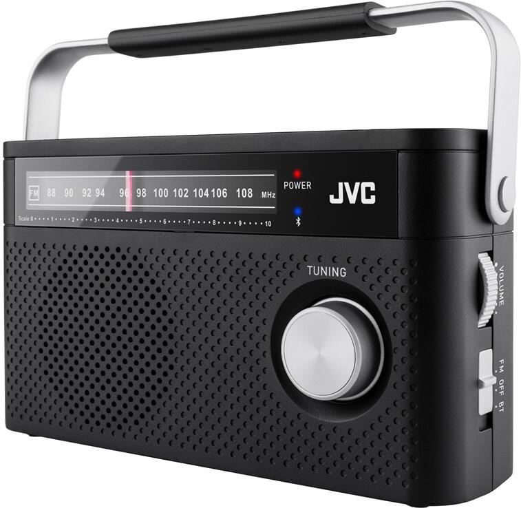 Radiopřijímač JVC RA-E315B, černý