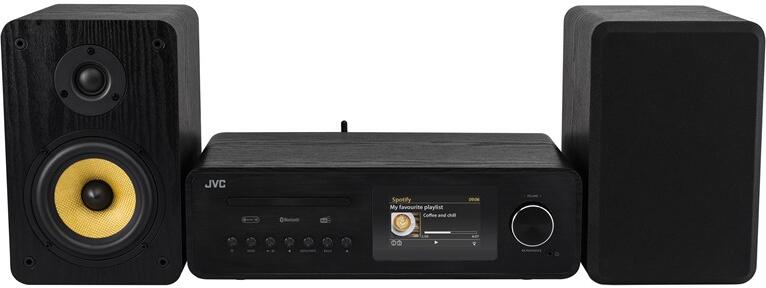 Minisystém JVC MX-E455B, černý