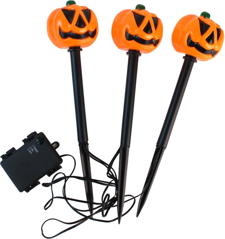 Zahradní LED světlo TORO 3x dýně