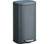 Koš na odpadky, kov, černá, AUK-E1103 BK Autronic