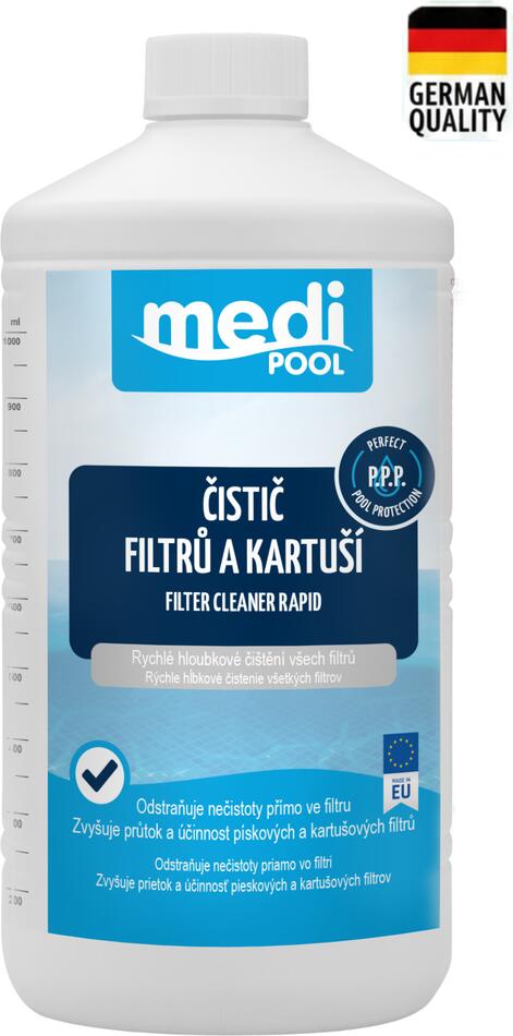 mediPOOL Rapid - čistič filtrů a kartuší 1,0 l