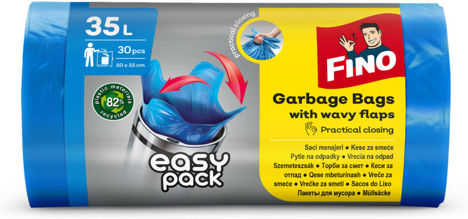Fino pytle na odpad zavazovací 35 l, 30 ks