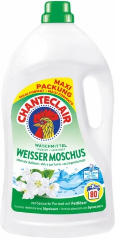 Chante Clair Tekutý prací prostředek Lavatrice Muschio Bianco 3,6L
