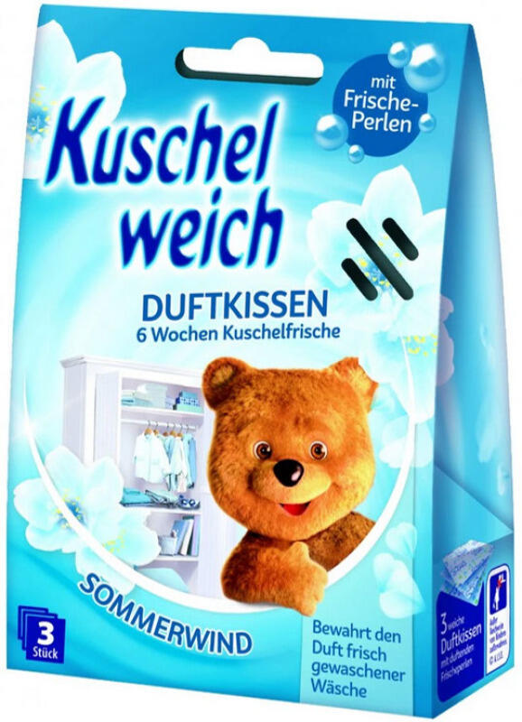 Kuschelweich vonné sáčky do skříně Letní vánek 3 ks