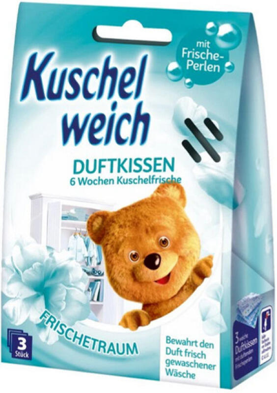 Kuschelweich vonné sáčky do skříně Svěží sen 3 ks