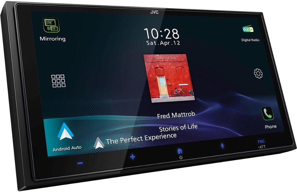 KW-M795DBW 2DIN CAR PLAY ANDROID AUT JVC
