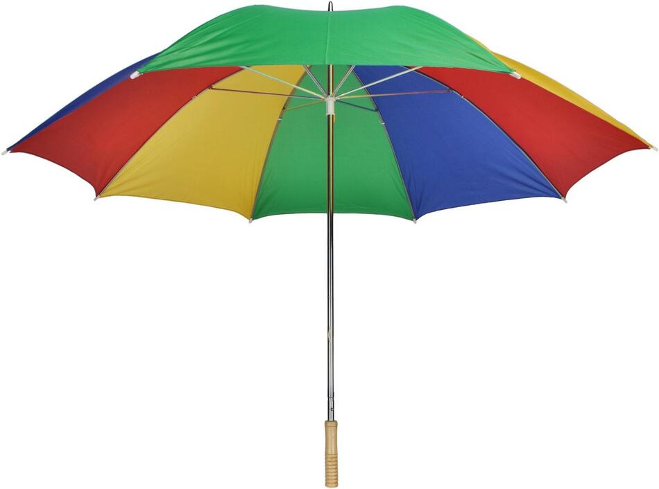 Slunečník 2v1, duhový 150cm