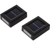 LED solární nástěnná světla, 2 ks