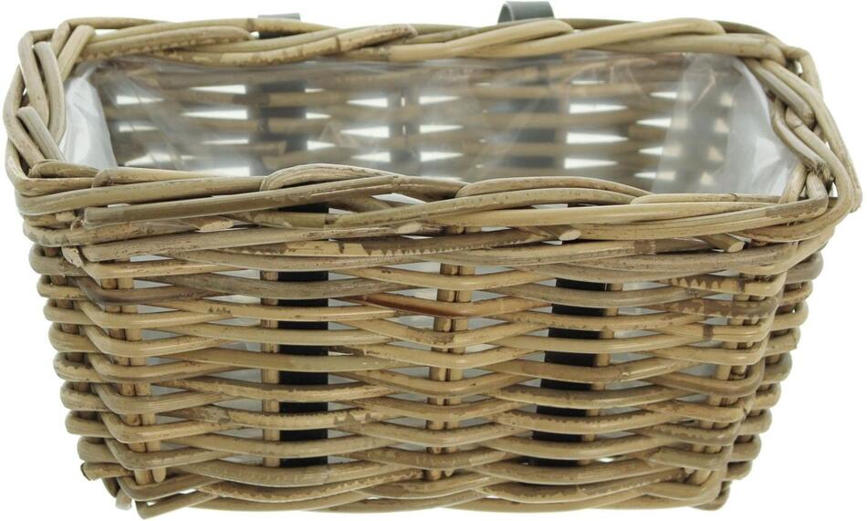 Proutěný květináč Rattan, malý