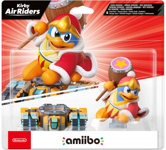 amiibo King Dedede &amp; Tank Star (Kirby Air Riders)