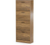 Botník, mdf, hnědá, ABO-G1018 ELM Autronic