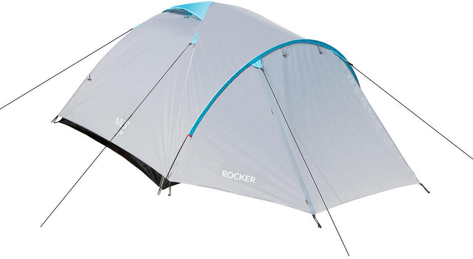 Turistický stan NILS Camp NC6013 Rocker šedý