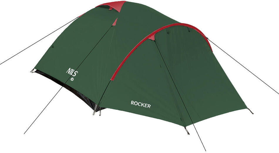 Turistický stan NILS Camp NC6013 Rocker zelený