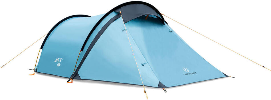 Turistický stan NILS Camp NC6003 North Peak modrý