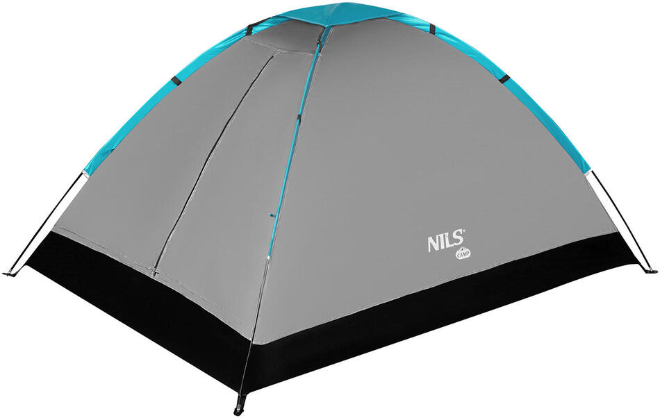 Turistický stan NILS Camp NC3021 šedý
