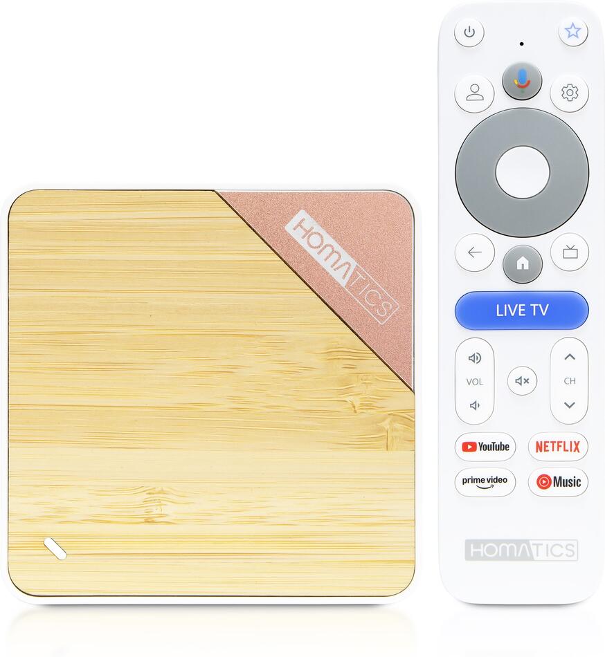 AB-COM homatics Box 4K V2 Google TV (HOMA BOX 4K V2)