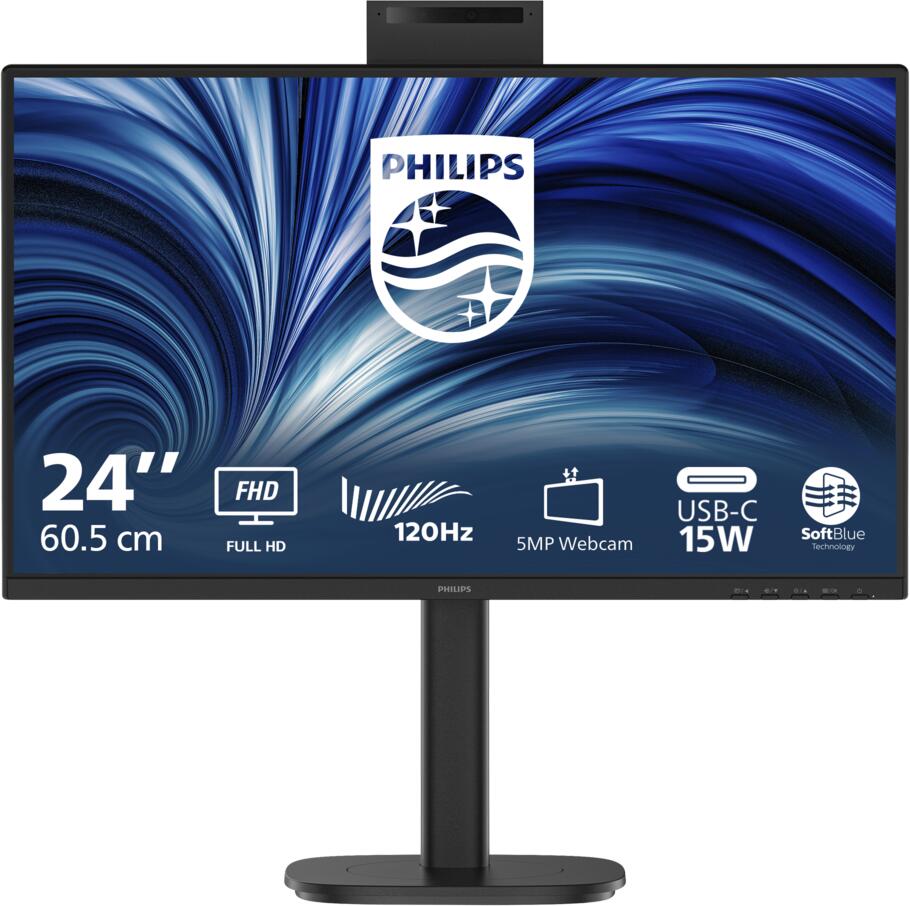 LED monitor Philips 23,8" 24B2N3200JH