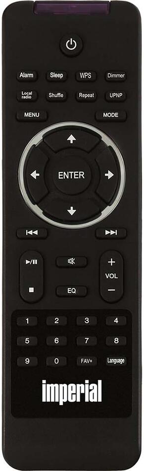 S004870 - Remote control DABMAN series without CD drives Imperial