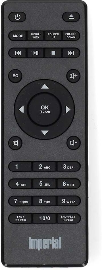 S004876 - Remote Control DABMAN i550CD Imperial
