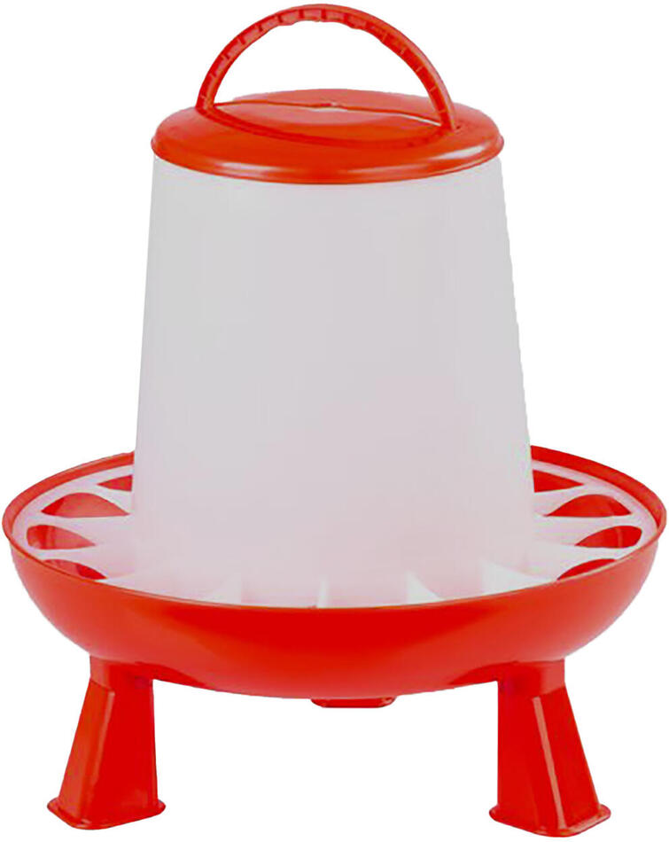 STREND PRO GOODFARM krmítko,napáječka pro drůbež 6kg s nožičkami PH