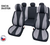 Cappa Autopotahy Perfetto TM Dacia Duster černá/šedá