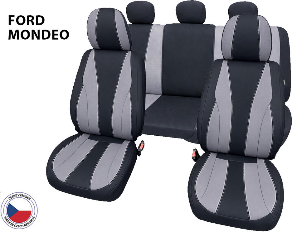Cappa Autopotahy Perfetto TM Ford Mondeo černá/šedá