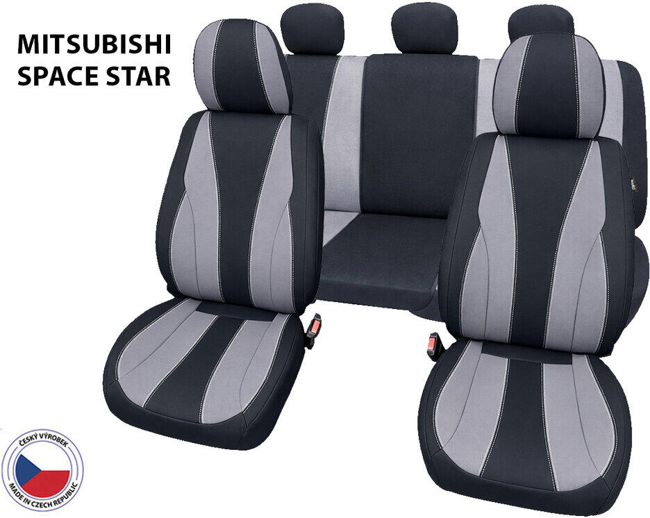 Cappa Autopotahy Perfetto TM Mitsubishi Space Star černá/šedá