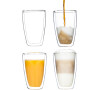 Dvoustěnná sklenice Latte Macchiato, 400 ml, 2 ks