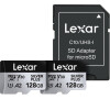 Sada 2 paměťových karet Lexar High-Performance Silver Plus microSDXC 2x128GB + adaptér