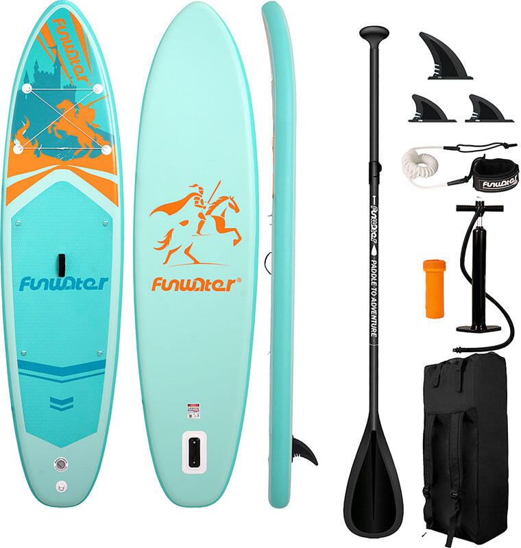FunWater SUP paddleboard SUPFW70A 3,5m (tyrkysová)