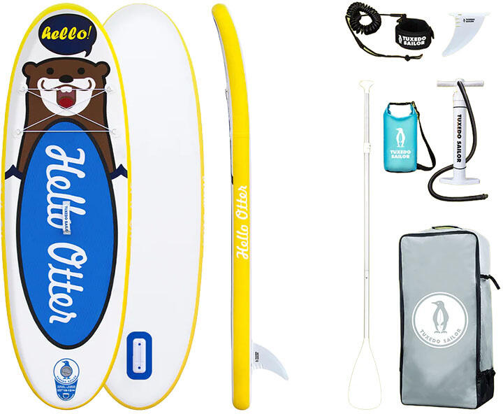 FunWater Tuxedo Sailor dětské SUP pádlo 2,4m (modré)