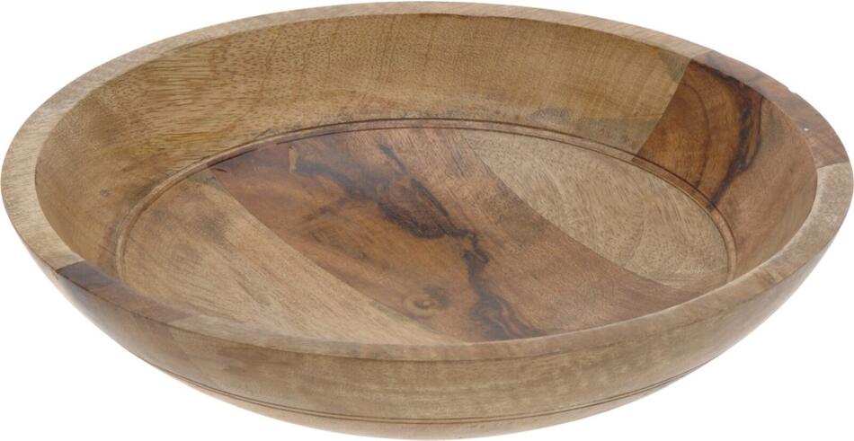 EXCELLENT HOUSEWARE Mísa servírovací mangové dřevo 30 x 6,8 cm hnědá KO-A55700080
