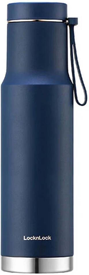 Lock&lock nerezová termoska s uchem LOCK Metro 620ml modrá