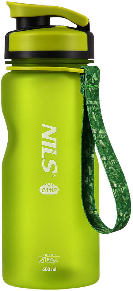 Tritanová láhev na pití NILS Camp NC1740 600 ml zelená