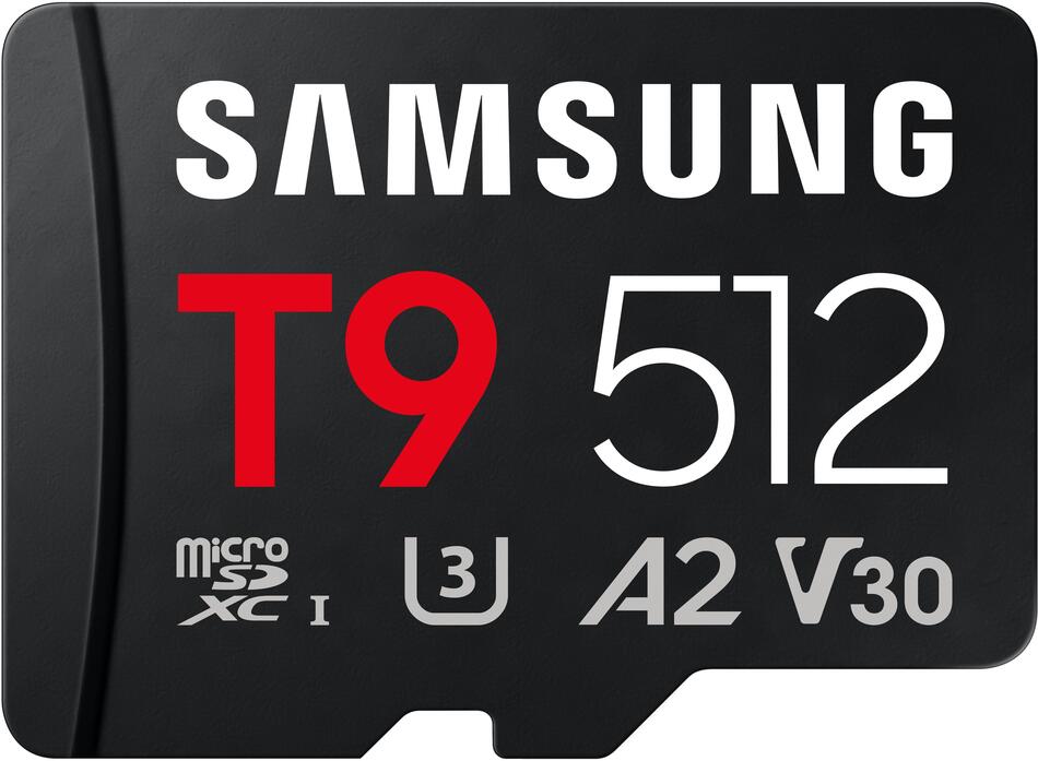 Samsung T9 microSD 512GB + USB Adaptér (MB-MH512T/WW)