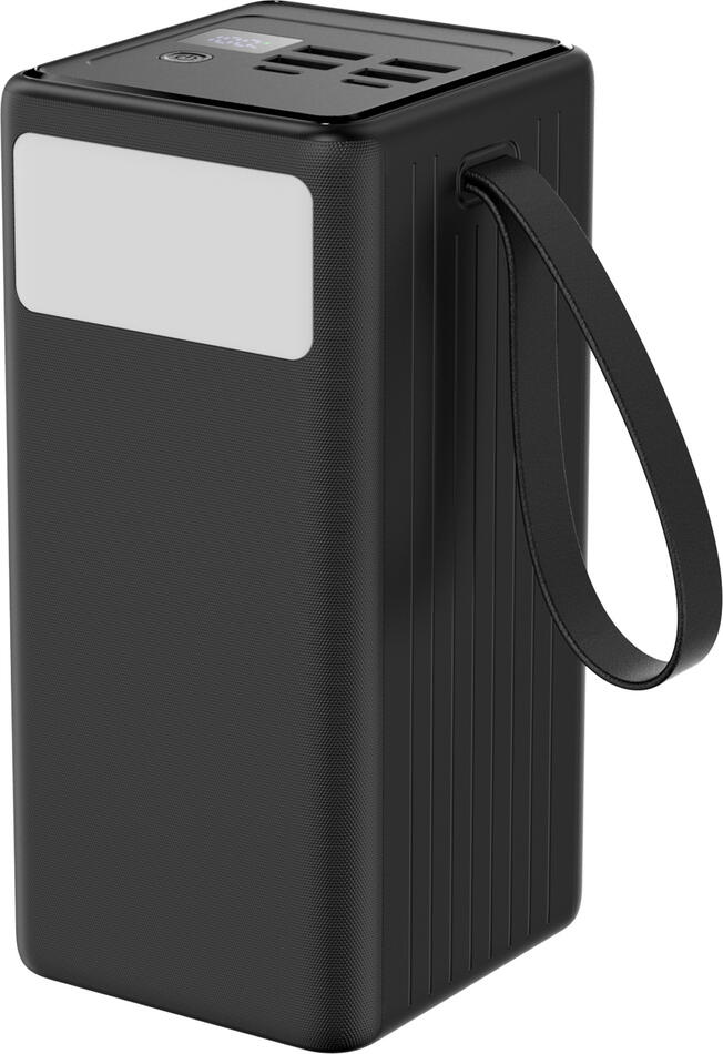 FELLOWES platinet Powerbanka 60000 mAh 65W Power Delivery, 2xUSB-C, 2xUSB-A, kabel USB-C 1m, černá (PLAPMPB6065)