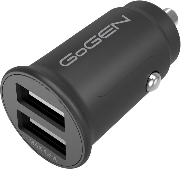 Adaptér do auta GoGEN CH 23, 2x USB 4,8A max (2x2,4A), max 24W