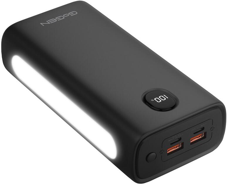 Powerbanka GoGEN 30000mAh, PB300003B, PD20W - černá