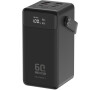 Powerbanka GoGEN PB600002B, 60000 mAh, PD 100W - černá