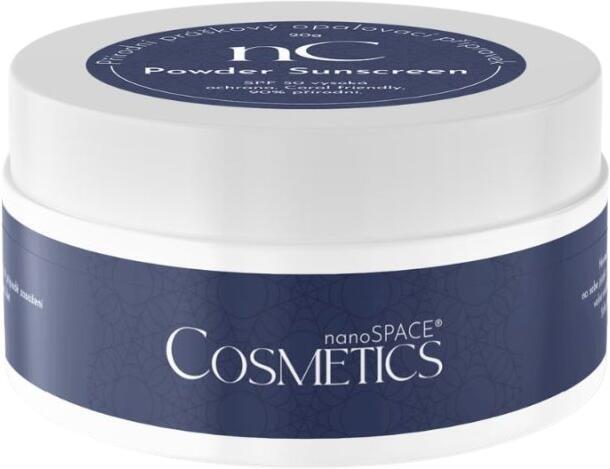 Přírodní práškový opalovací přípravek nanoSPACE Cosmetics