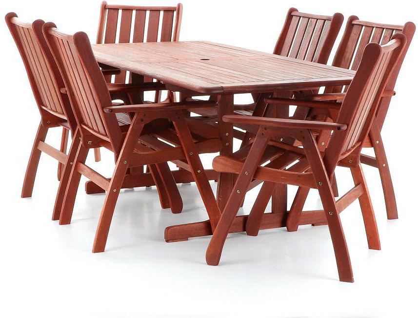 Zahradní nábytek Vega MERANTI VICTORIA SET 6