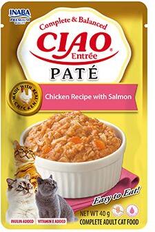 Churu Cat Entrée Paté Chicken Recipe with Salmon 40g
