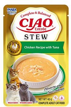 Churu Cat Entrée Stew Chicken Recipe with Tuna 40g