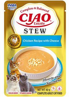 Churu Cat Entrée Stew Chicken Recipe with Cheese 40g