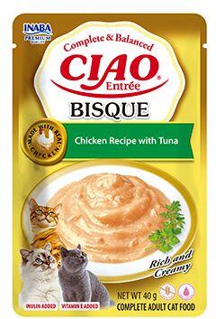 Churu Cat Entrée Bisque Chicken Recipe with Tuna 40g