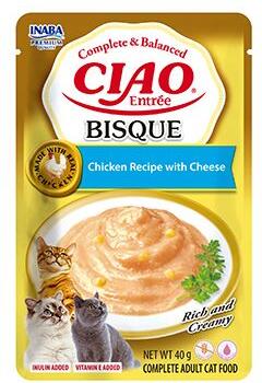 Churu Cat Entrée Bisque Chicken Recipe with Cheese 40g