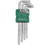 sada imbus TORX 10-50mm 9díl. prodl. CrV STALCO