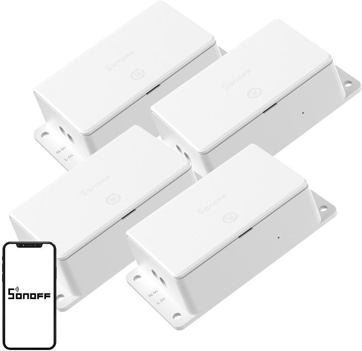 SONOFF Basic R5 Gen5 Wi-Fi Matter 10A vypínač, balení po 4 kusech