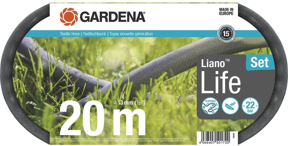 Hadice Liano Life 13mm 20m Gardena